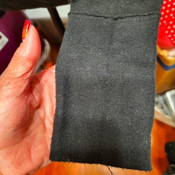 We The Free Women's black oversized Cowl neck Top Small - Picture 10 of 12